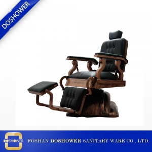 Silla de peluquero de madera sólida superventas silla de peluquero barata del fabricante de silla de peluquero china