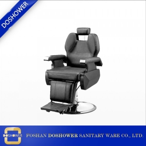 Black barber chair with the Chinese factory of the barber chair for the barber shop chairs for sale