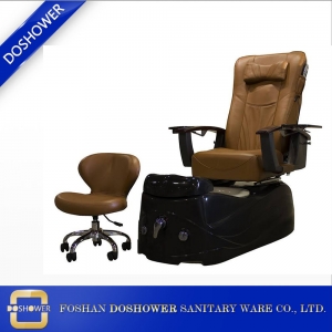 Fábrica de cadeira de pedicure da China Doshower Spa com cadeira de massagem de pedicure de luxo para fornecedor de móveis de salão de unhas