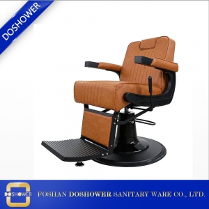 China Doshower Vintage Barber Chair مع كل الغرض المتساقط الهيدروليكي الثقيل للإطار المعدني الرجعية الجمال سبا مورد المعدات