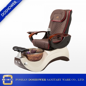 Çin Pedikür Sandalye Üreticisi 3 Pipeless Pedikür Spa Cam Kase ile Manyetik Jet pedikür sandalye toptan için