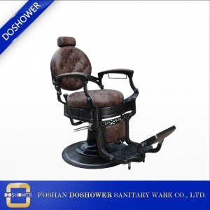 China Equipamento de cadeira de barbeiro fornecedor com cadeiras de barbeiro vintage para cadeira de barbeiro de luxo