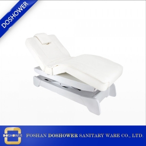 China Cama de mesa de massagem elétrica com tabelas de massagem de cama de spa atacadista para a melhor cama de Nuga ajustável com massagem
