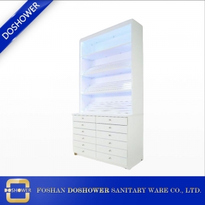 China nail polish rack manufacturer with nail polish display cabinets for nail color display book