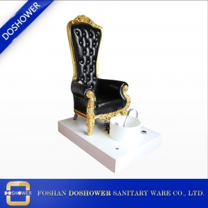 China Silla de spa pedicura proveedor con silla de balneario de pedicura de lujo para sillas de pedicura de la reina del trono