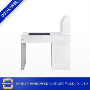 Chinesische Nagelmaniküre-Tabellenfabrik mit modernem Maniküre-Tisch für weiße Maniküre-Tabelle
