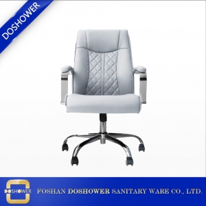 beyaz salon stil sandalye için toptan tırnak salonu koltukları ile Çin salon mobilya fabrikası