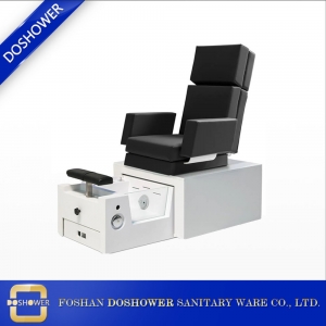 Doshower voet spa -stoel met pedicure stoelen voet spa -massage met pompafvoer voor spa elektrische stoelvoet bedieningselementen