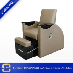 DOSHOWER full function shiatsu massage with automatic seat slide and recline of empress pedicure spa supplier
