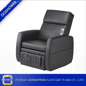 Doshower estilo lujoso con bandejas de manicura resistentes equipadas de silla de pedicura de masaje posterior DS-J26