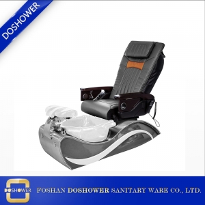 Doshower motorizado de silla reclinable con plataforma retráctil para la silla de pedicura de la bañera de la bañera