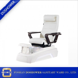 Doshower Pedicure Chair Cover Le cuir sans chaise de pédicure de plomberie du fournisseur de chaise de spa