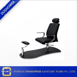 ペディキュアとマニキュアチェアの携帯型の形状のフットスパ椅子を備えたネイルテック用のDoshowerペディキュアチェア