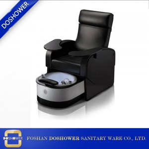 Cadeiras de pedicure do Doshower sem prumo de pedicure de luxo cadeira de massagem para cadeira de spa de salão de unhas Fornecedor DS-J29