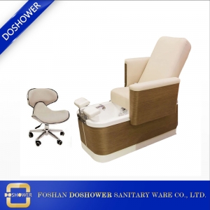 DOSHOWER Pedicure Spa sedia in vendita con manicure dell'attrezzatura per salone e sedia della sedia da massaggio spa per pedicamento usato