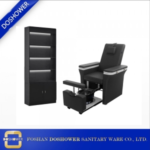 Doshower Pedicure Spa Chaise avec salon d'équipement de manucure de chaise de manucure de pédicure de massage de pied de pédicure