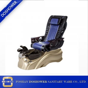 Lit médical Manual Doshower avec meuble de salon de manucure de chaise de pédicure de massage électrique