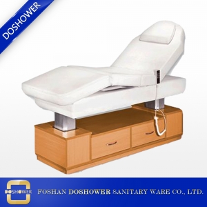 Mesa de masaje eléctrica con cama de masaje facail 3 motores cama de masaje fabricante china DS-W1818