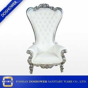 Chaise de trône de luxe haut dossier de fabricant de chaise de pédicure de spa
