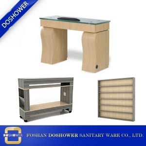 Manicure Table Station Nail Table with Client Chair Nail Dryer Table Station Wholesale China DS-N9520 SET