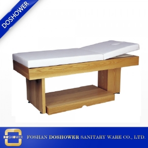 Multi-function Massage Bed Wooden Spa Massage Bed Facial Bed Treatment Bed