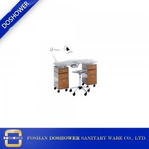 Manucure électrique Nail Shaper avec table de manucure meubles de salon pour table à ongles avec ventilateur d'extraction