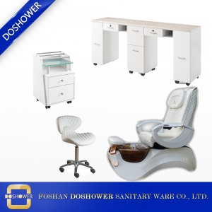 Pedicure chair wholesale with nail manicure table manufacturer for salon equipment and furniture