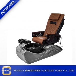 Chaise de pédicure professionnelle Doshower avec lit en bois d'ordinateur portable en hauteur pour chaise de l'alimentation en salon réglable de fournisseurs DS-J20