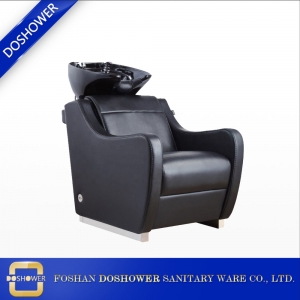 フットレスト付き電気サロンシャンプーチェアのための快適な髪の洗練された椅子の椅子のサプライヤーが付いている中国で最高の価格でシャンプー椅子