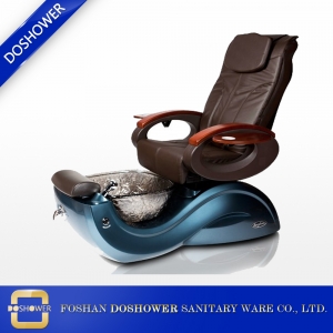 Las sillas de pedicura de lujo al por mayor utilizaron la fábrica DS-S17 de la silla de la pedicura del equipo del salón del clavo