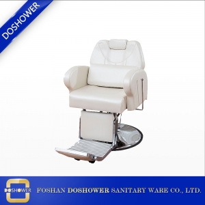 Kapper stoel apparatuur leverancier China met liggende kappersstoel voor luxe kappersstoel