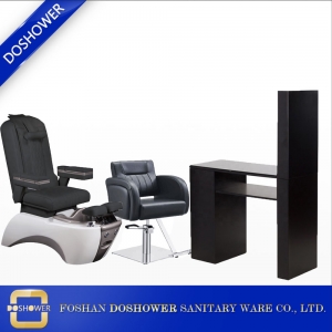 Cadeira de cadeira de barbeiro mesa de cadeira de massagem com mesa de unha portátil de fornecedor de mesa de unhas barato DS-W18108A