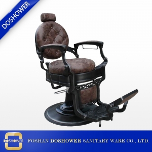茶色の美容師の椅子、理髪椅子のサロンの家具