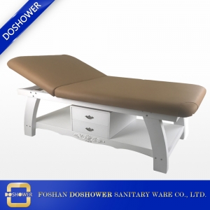 cheap wooden massage bed beauty bed supplier with spa equipment massage table spa bed manufacturer DS-M9003