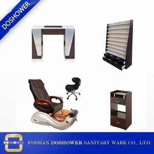 china ongles salon chaise de pédicure fournisseur pipeless pédicure chaise spa de spa chaise de pédicure fabricant DS-S17 SET