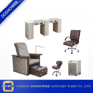 China Spa Pediküre Stuhl Hersteller mit Maniküre Tisch Lieferungen von Wholeset Salon Paket zum Verkauf DS-N04 SET