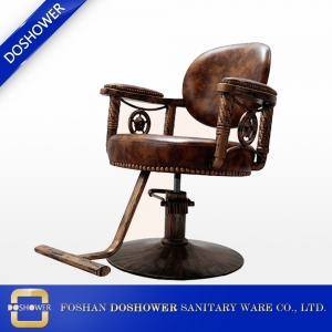 clássico e antigo barbeiro cadeira de cabeleireiro equipamentos de cabelo