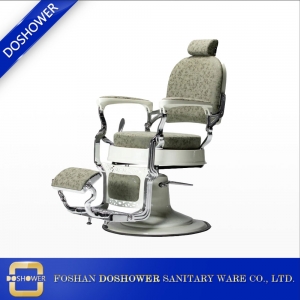 green barber chair for sale with classic barber chair vintage for hair salon barber chair factory