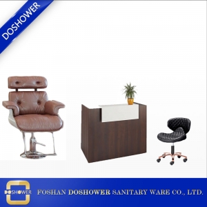Hidrolik pompa fiyat berber sandalyelerde set mobilya ds-t1368 Berber sandalye saç salonu ekipmanları için hafif berber sandalye ile