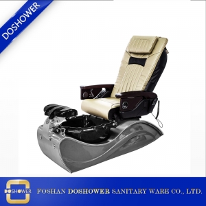 luxurious style and essential features with resistant manicure trays equipped of back massage pedicure chair