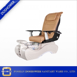 Cadeira de pedicure luxuosa projetada com cadeira de pedicure para cadeira chinesa de pedicure de spa fábrica