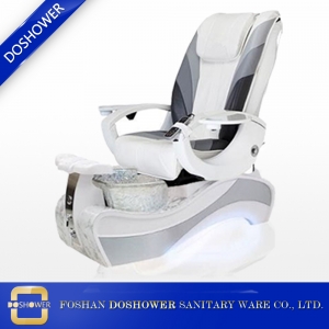 Spa de luxo pedicure cadeira de massagem nos pés pedicure cinza cadeiras luz fabricantes china DS-W9001B