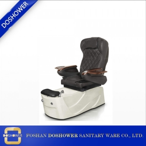 sillas de manicura y pedicura de lujo con sillas de pedicura reemplazo de control remoto para silla de pedicura de spa negro