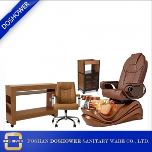 Cadeiras de manicure e pedicure Luxury with pedicure spa cadeira para venda para spa cadeira de pedicure sofá ds-w2021