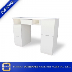 Toz toplayıcı üreticisi DS-N2026 ile manikür masası tırnak salonu mobilya çin manikür masası