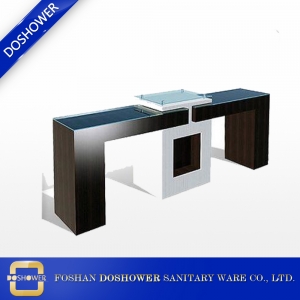 Venta de mesas de manicura con muebles de salón de uñas modernos de mesa de uñas barata.