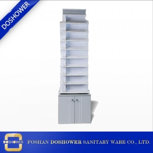 nail display rack wholesale with nails art acrylic display for China salon furniture factory