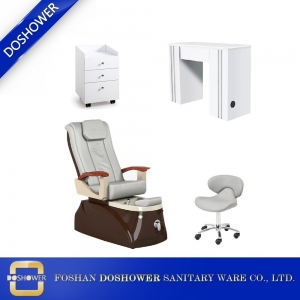 nail salon package nail salon table pedicure spa chair luxury spa salon furniture supplies DS-4005 SET