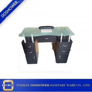 マニキュアテーブルメーカー/ DS-WT04のサロンネイルテーブルサプライヤーとネイルテーブル工場中国