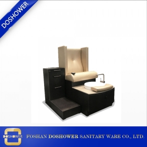accessori per sedie a pedicure unghie spa con sedia a pedicure nero e oro per sedie di pedicure spa